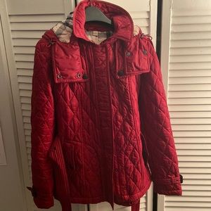 Women’s Burberry winter jacket. Size medium.